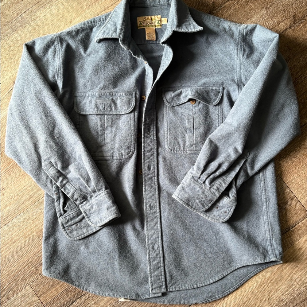 Cabela's Gray Lightweight Shirt Jacket